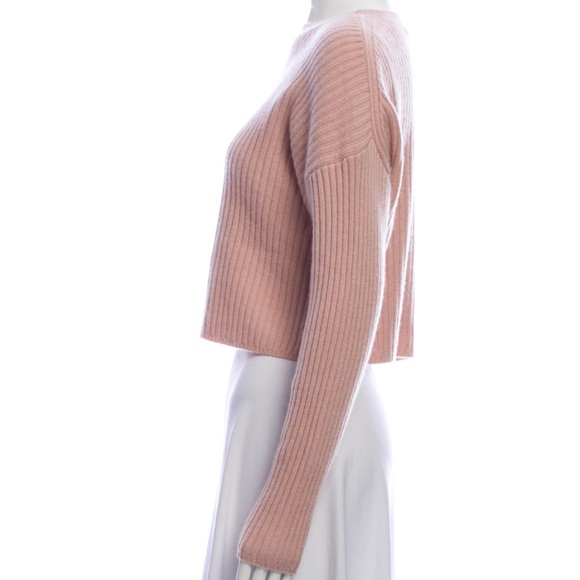 Naked Cashmere x Camila Morrone Cropped Boxy “Alena” Sweater Pink XS SOLD OUT - Picture 3 of 9